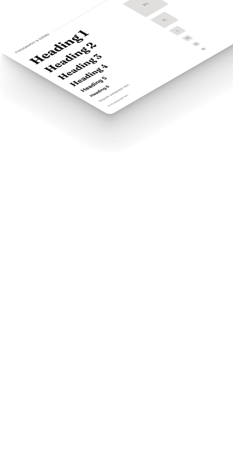 Divi Design System - Typography and Sizing Scale