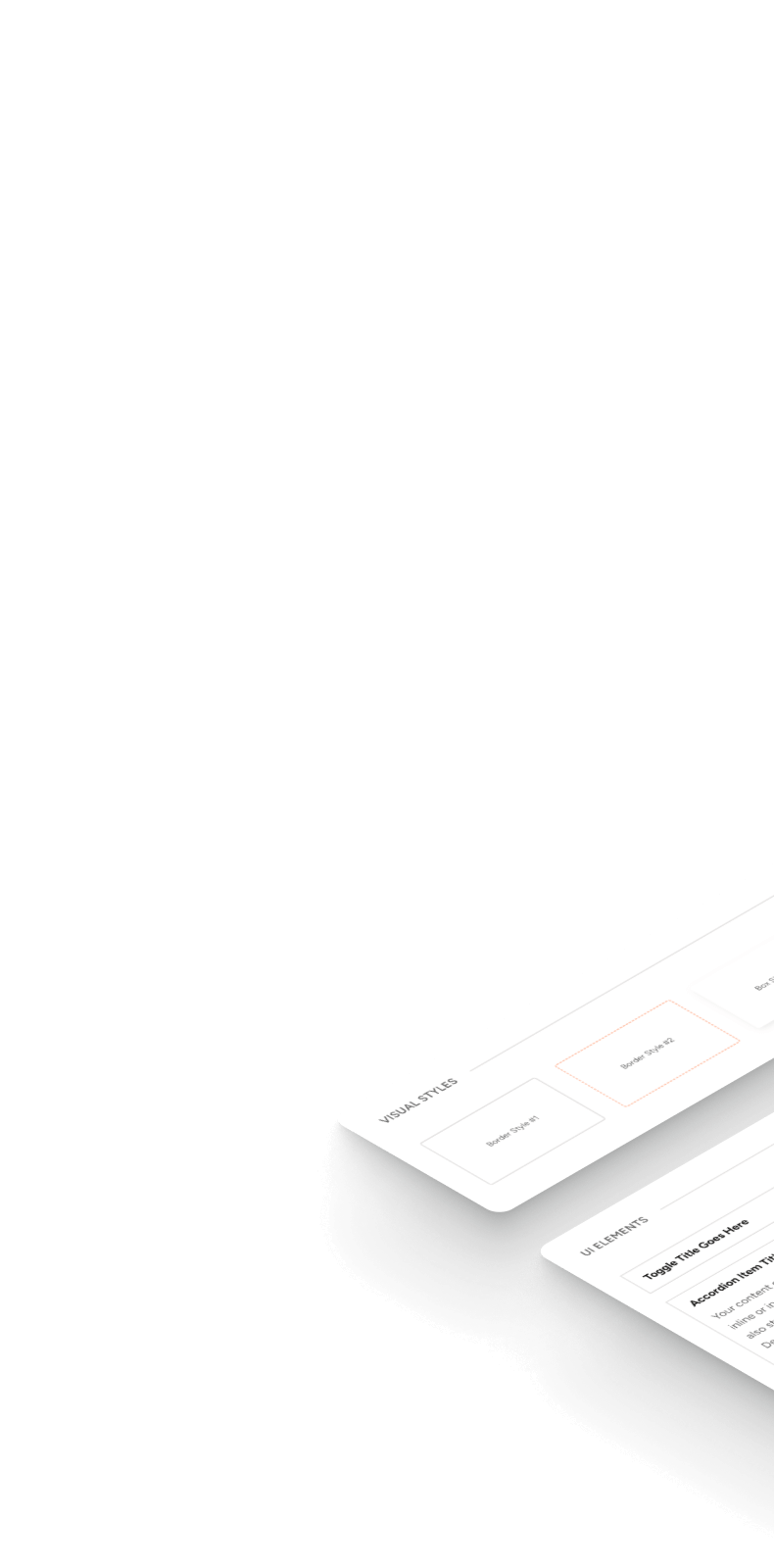 Divi Design System - UI Elements and Visual Style